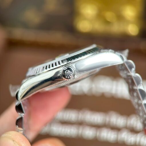 Rolex DateJust 126234 Replica Watches Green Dial With Leaf Pattern VS Factory 36mm - Image 10