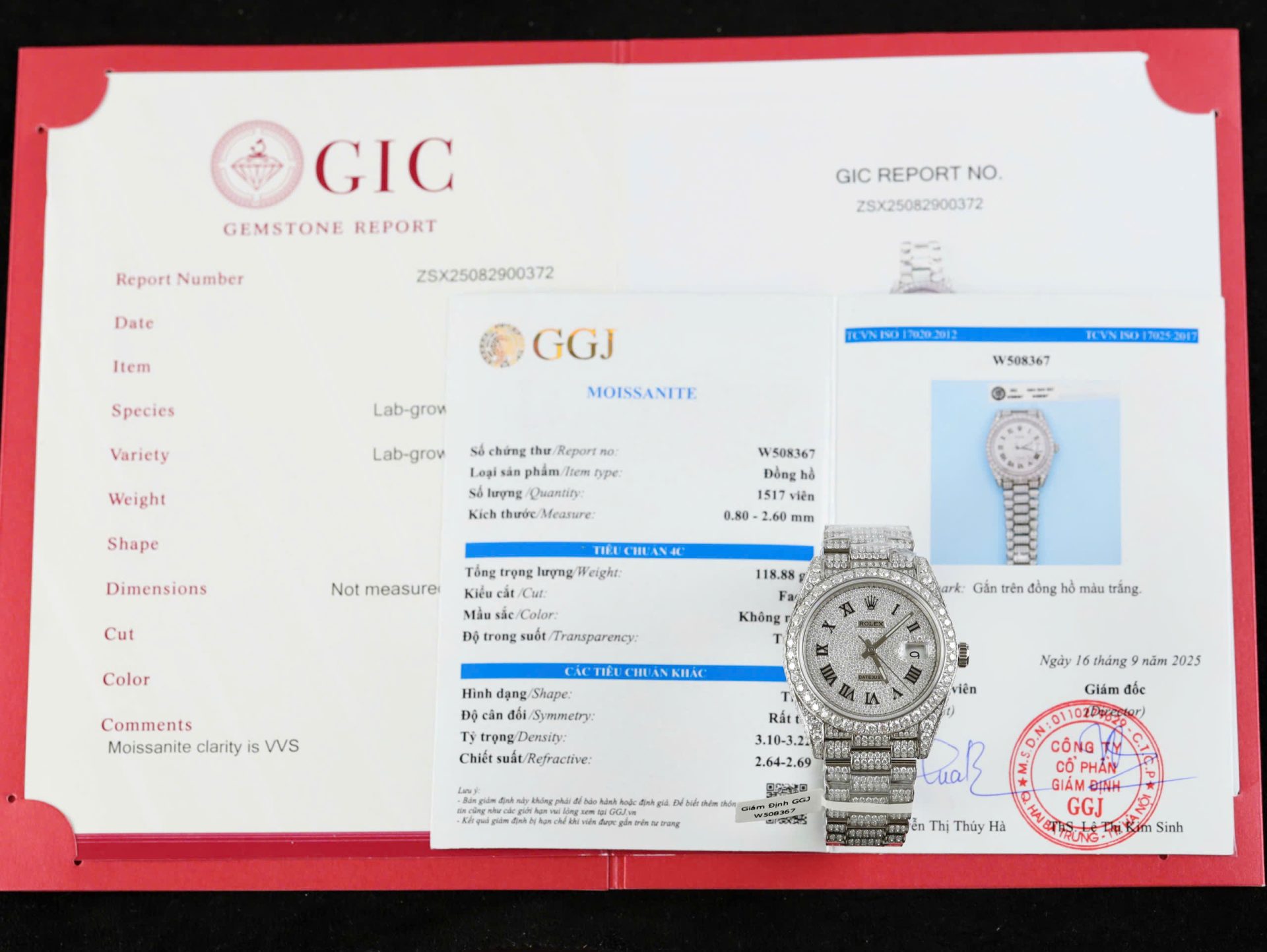 Rolex DateJust Knock Off Watches Diamonds Moissanite Hong Kong Custom 41mm