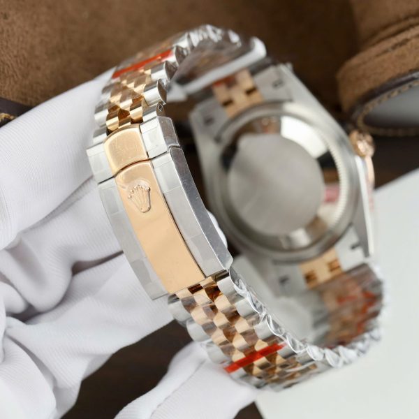 Rolex DateJust MOP Dial Imitation Watches 18K Gold Wrapped Custom GM Factory 36mm - Image 10