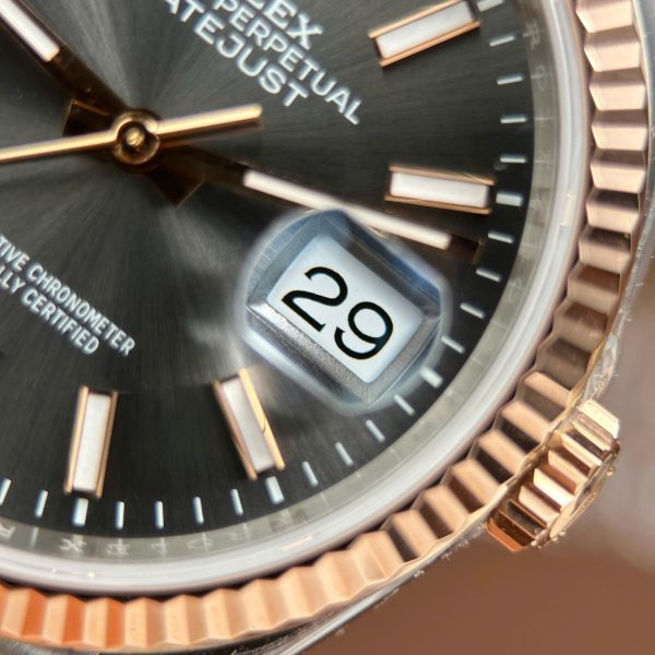 Rolex DateJust Imitation Watches Gray Dial Automatic Movement VS Factory 36mm - Image 6