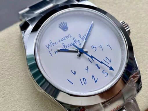 Rolex DateJust Who Cares I’m Already late Best Replica Watches Automatic Movement 41mm - Image 5