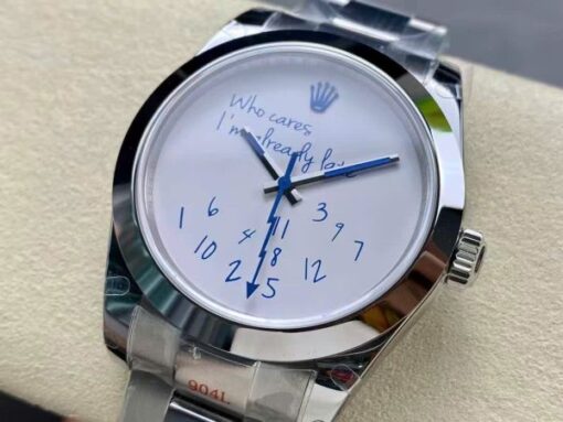Rolex DateJust Who Cares I’m Already late Best Replica Watches Automatic Movement 41mm - Image 4