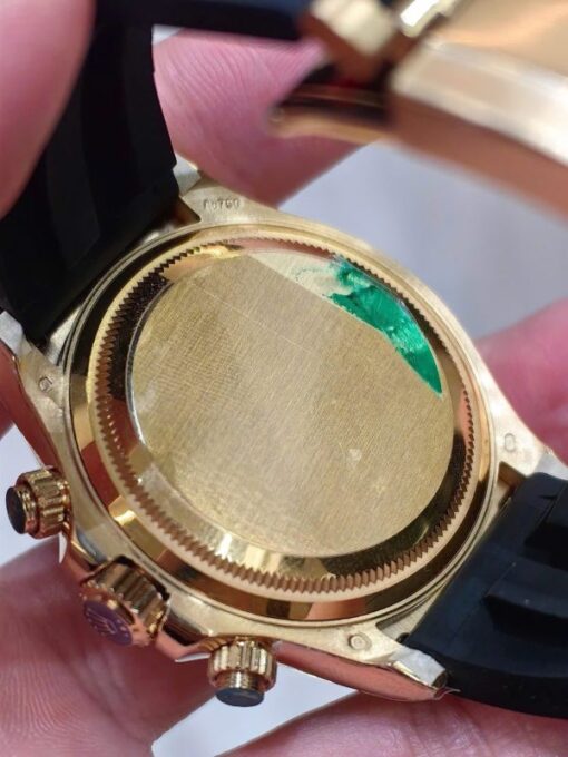 Rolex Daytona 126538TBR Turquoise Diamond Replica Watches Oysterflex Strap FH Factory 40mm - Image 10