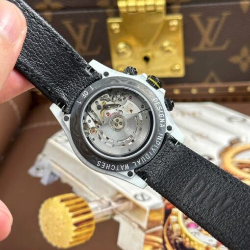Rolex Daytona DiW Ferrari Knock Off Watches White Carbon Super Light 40mm - Image 13