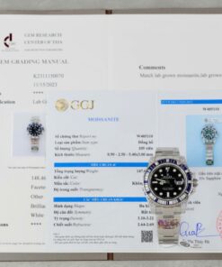 Rolex GMT-MASTER II 116759SARU Knock Off Watches Moissanite Diamonds Custom Clean Factory 40mm