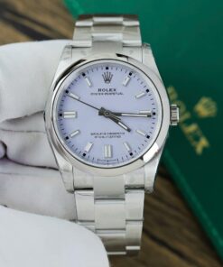 Rolex Oyster Perpetual 126000 Best Replica Watches Lavender Dial Automatic Movement VS Factory 36mm