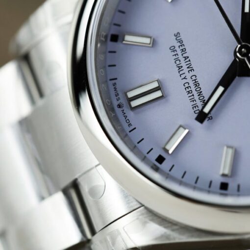 Rolex Oyster Perpetual 126000 Best Replica Watches Lavender Dial Automatic Movement VS Factory 36mm - Image 8