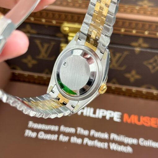 Rolex Replica Watches DateJust 126231 Brick Dial Bezel Diamonds CZ VS Factory 36mm - Image 12