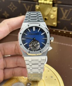 Audemars Piguet Imitation Watches Royal Oak Selfwinding Flying Tourbillon 26530ST Smoke Blue Dial 41mm