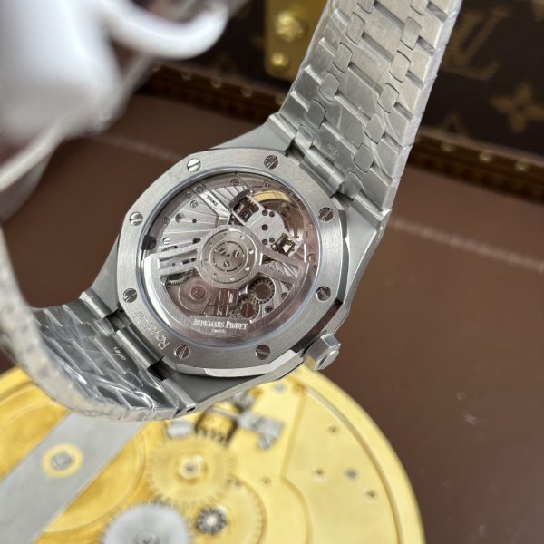Audemars Piguet Imitation Watches Royal Oak Selfwinding Flying Tourbillon 26530ST Smoke Blue Dial 41mm - Image 11