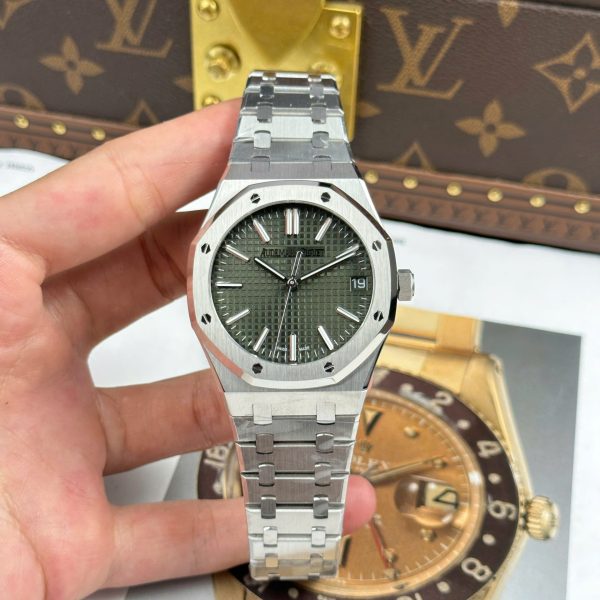 Audemars Piguet Royal Oak 15510ST Replica Watches Green Dial Metal Wire APS Factory 41mm - Image 2