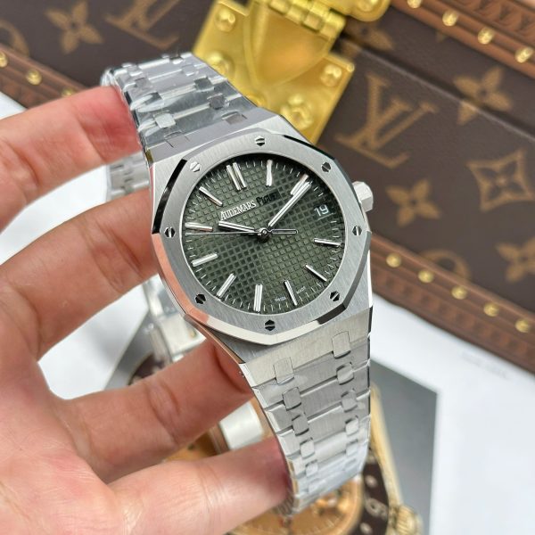 Audemars Piguet Royal Oak 15510ST Replica Watches Green Dial Metal Wire APS Factory 41mm - Image 3
