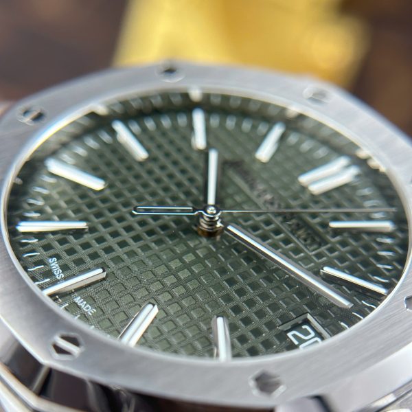 Audemars Piguet Royal Oak 15510ST Replica Watches Green Dial Metal Wire APS Factory 41mm - Image 7