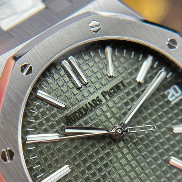 Audemars Piguet Royal Oak 15510ST Replica Watches Green Dial Metal Wire APS Factory 41mm - Image 6