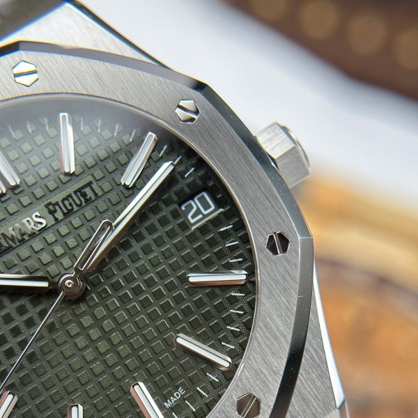 Audemars Piguet Royal Oak 15510ST Replica Watches Green Dial Metal Wire APS Factory 41mm - Image 8