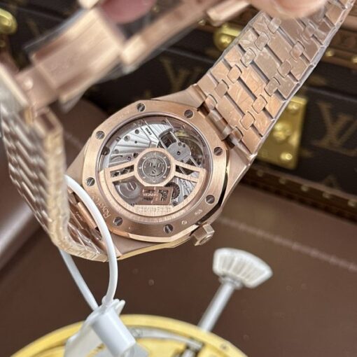 Audemars Piguet Royal Oak Selfwinding Flying Tourbillon 26730OR Replica Watches Gray Dial Metal Wire 41mm - Image 13