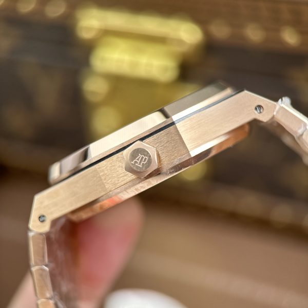 Audemars Piguet Royal Oak Selfwinding Flying Tourbillon 26730OR Replica Watches Gray Dial Metal Wire 41mm - Image 11