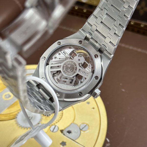 Audemars Piguet Imitation Watches Royal Oak Selfwinding Flying Tourbillon 26730ST Burgundy Dial 41mm - Image 12