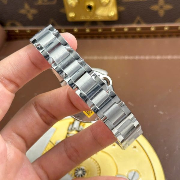 Cartier Ballon Bleu Fake Watches Pink Dial Quartz Movement AF Factory 33mm - Image 11