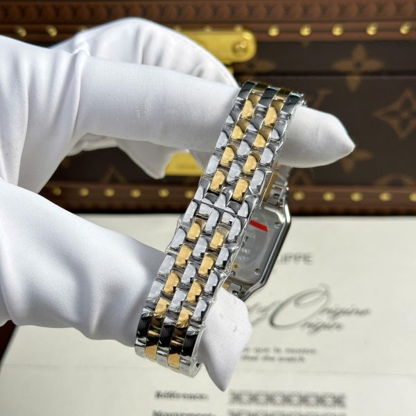Cartier Panthere Fake Watches White Dial Metal Wire BV Factory 27x36mm - Image 12