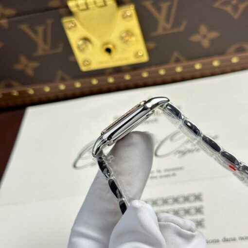 Cartier Panthere White Dial Knock Off Watches Quartz Movement BV Factory 27x36mm - Image 8