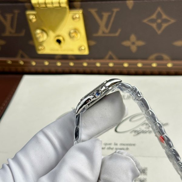 Cartier Panthere Mini Luxury Fake Watches White Dial Quartz Movement BV Factory 23x30mm - Image 7
