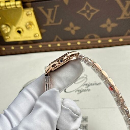 Cartier Panthere Women Luxury Imitation Watches White Dial Quartz Movement BV Factory 23x30mm - Image 7