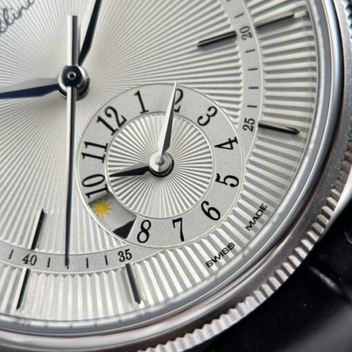 Rolex Cellini Dual Time 50529 Replica Watches White Dial Automatic Movement KZ Factory 39mm - Image 8