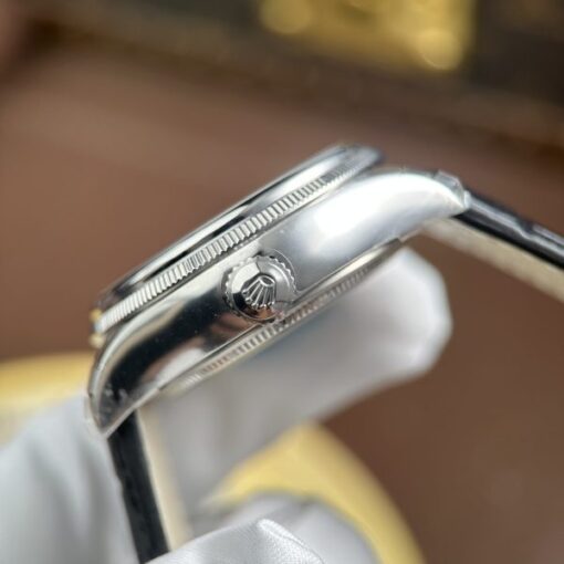 Rolex Cellini Dual Time 50529 Replica Watches White Dial Automatic Movement KZ Factory 39mm - Image 10