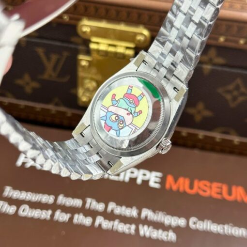 Rolex DateJust 126234 Replica Watches Pink Dial Jubilee Strap AR Factory 36mm - Image 9