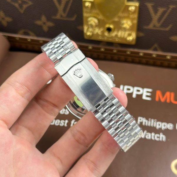 Rolex DateJust 126234 Replica Watches Pink Dial Jubilee Strap AR Factory 36mm - Image 12