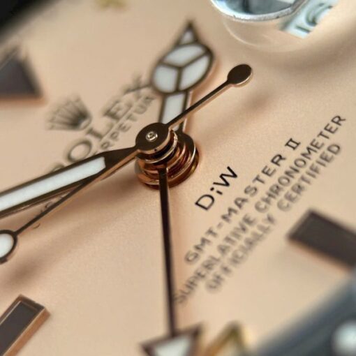 Rolex GMT-Master II DiW Replica Watches Pink Dial Automatic Movement 40mm - Image 8