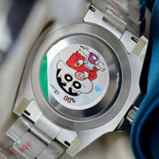 Rolex GMT-Master II Imitation Watches Black Dial Bezel Blue Ceramic Oyster Strap AR Factory 40mm - Image 11