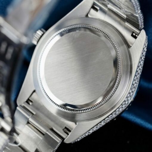 Rolex Sky-Dweller 336934 Blue Dial Fake Watches Full Stone CZ Automatic Movement 42mm - Image 11