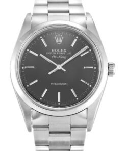 Alternative view of Rolex Air-King Black Dial 14000