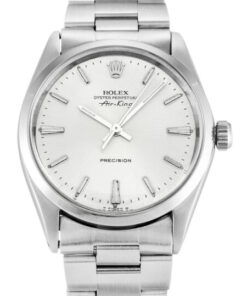 Alternative view of Rolex Air-King Silver Dial 5500