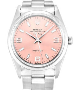 Alternative view of Rolex Air-King Pink Dial 14000-2