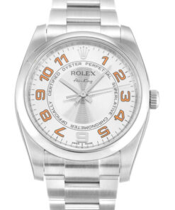 Alternative view of Rolex Air-King Silver Dial 114200