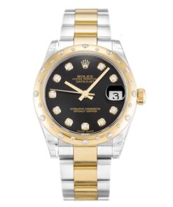 Alternative view of Replica Rolex Mid-Size Datejust 178343