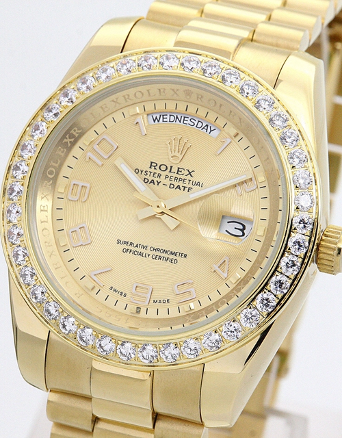 Replica Rolex Day-Date II 218348 - Image 4